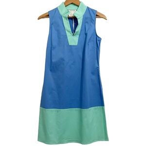 Sail To Sable Marina Cabbage Colorblock Summer Dress NWT XS